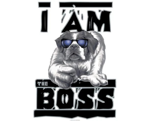 I Am The Boss T-Shirt - Image 2