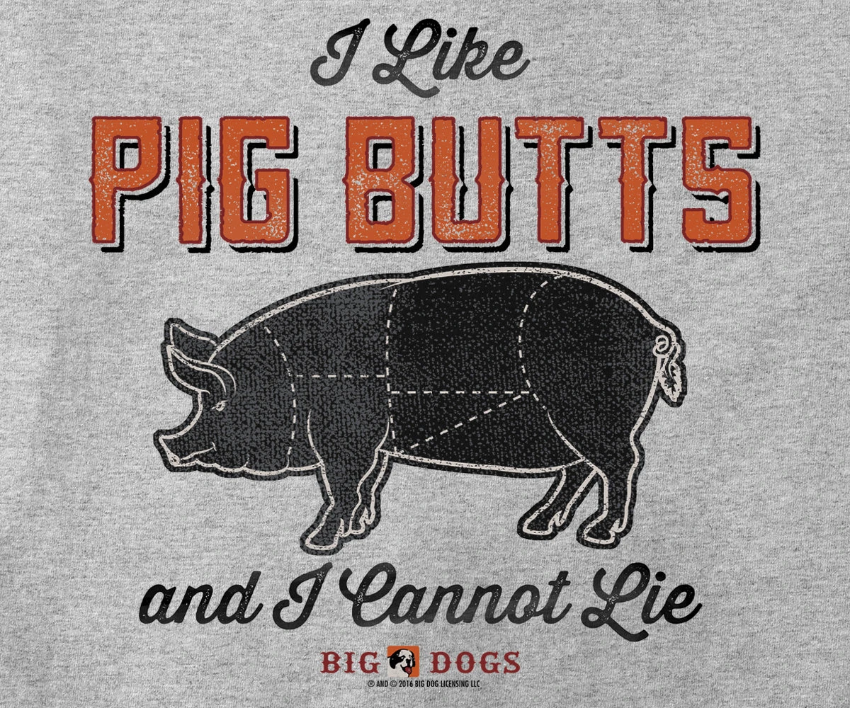 I Like Pig Butts BBQ T-Shirt - Image 2