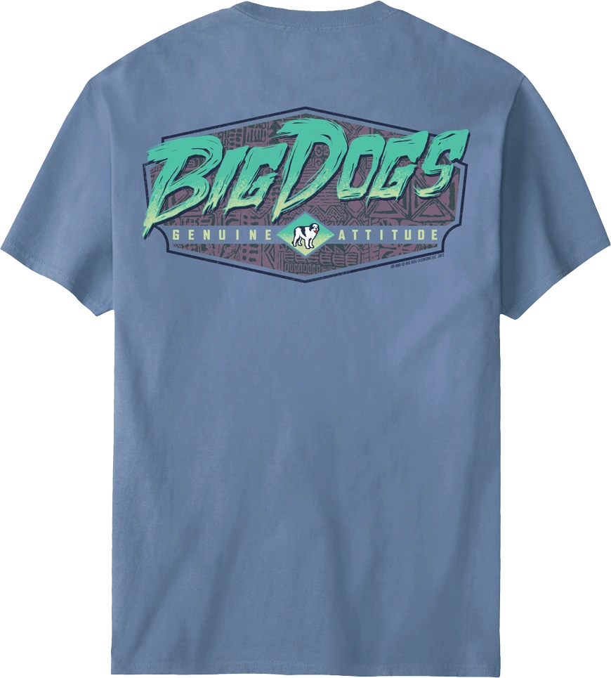 Big Dogs Retro Batik T-Shirt