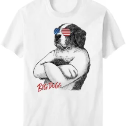 Stars & Stripes Bad Dog T-Shirt