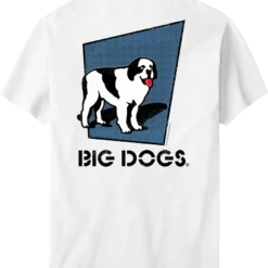 Big Dog Logo Retro T-shirt