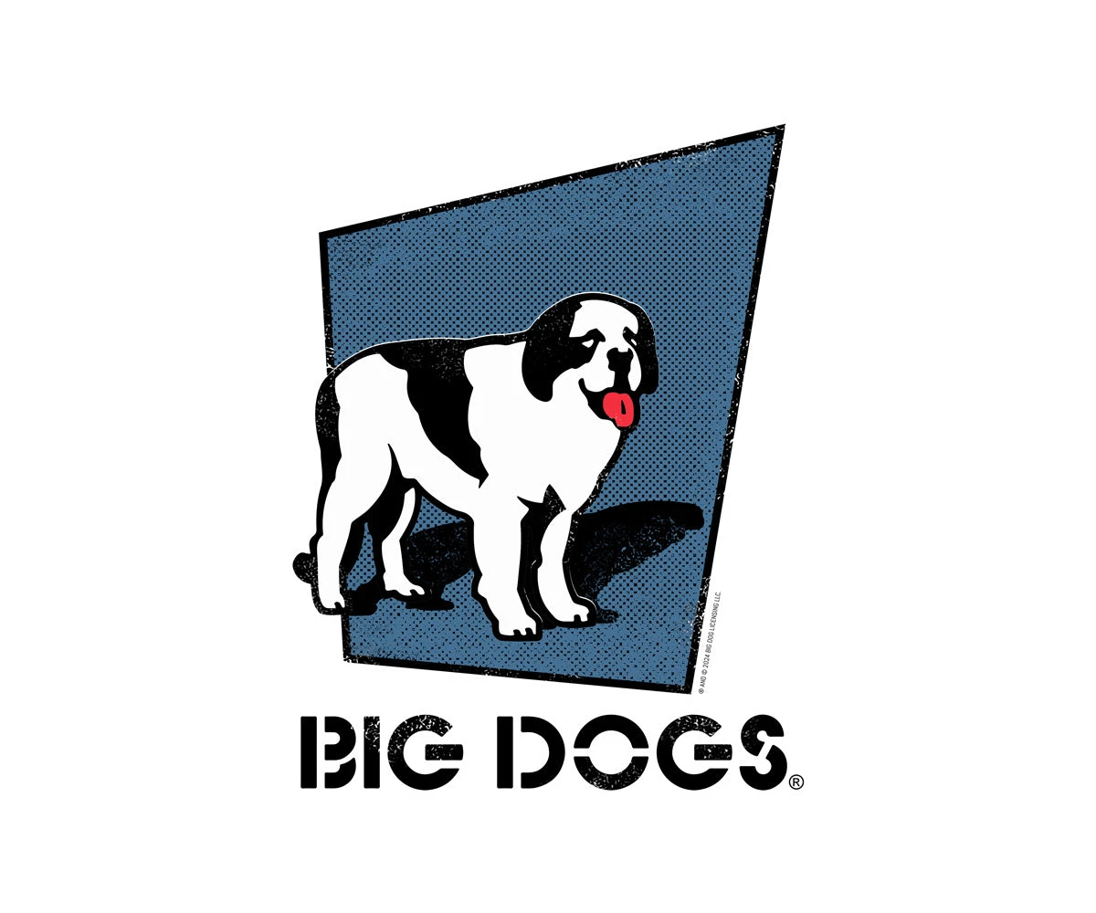 Big Dog Logo Retro T-shirt - Image 2