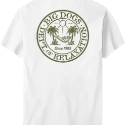 Relaxation Badge Olive T-shirt