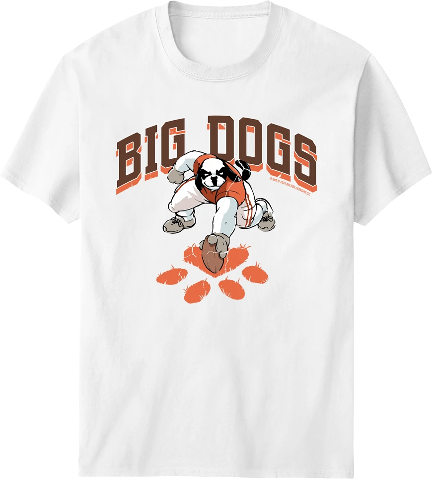 SC Paw Football T-shirt