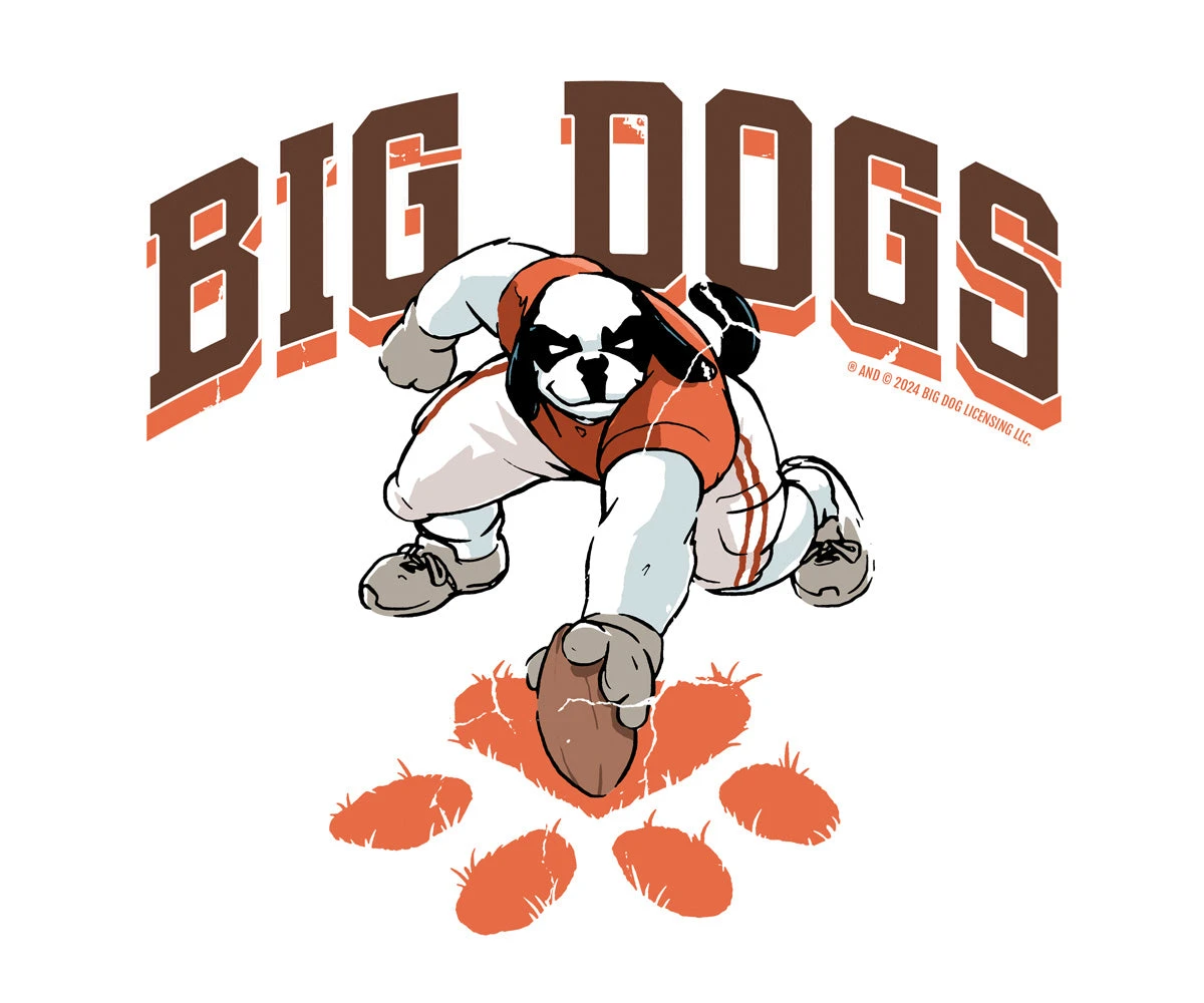SC Paw Football T-shirt - Image 2