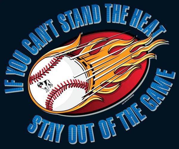 Can Not Stand The Heat Baseball T-Shirt - Image 2