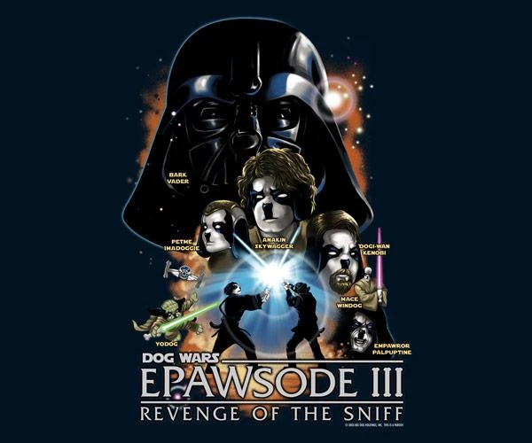Dog Wars Epawsode III T-Shirt - Image 2