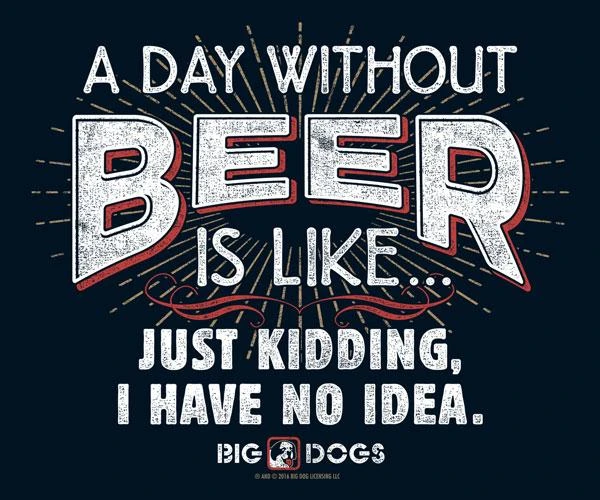 A Day Without Beer T-Shirt - Image 2