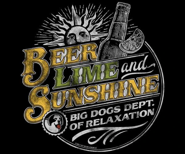 Beer Lime And Sunshine T-Shirt - Image 2