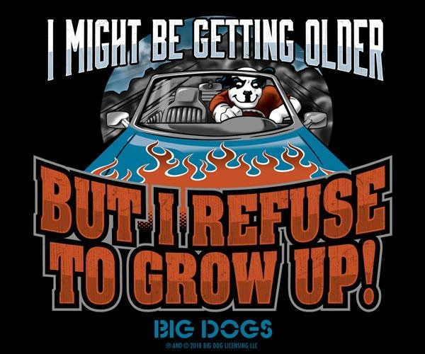 Refuse To Grow Up T-Shirt - Image 2