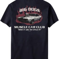 Big Dog Muscle Car Club T-Shirt