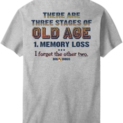 3 Stages Of Old Age T-Shirt