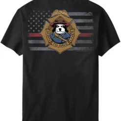 BDFD Born To Save Lives Fireman T-Shirt