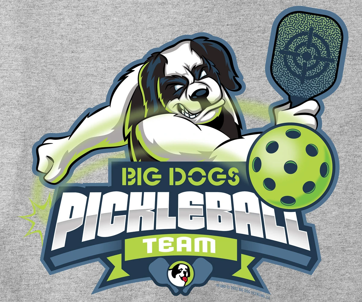Big Dogs Pickleball Team T-Shirt - Image 2