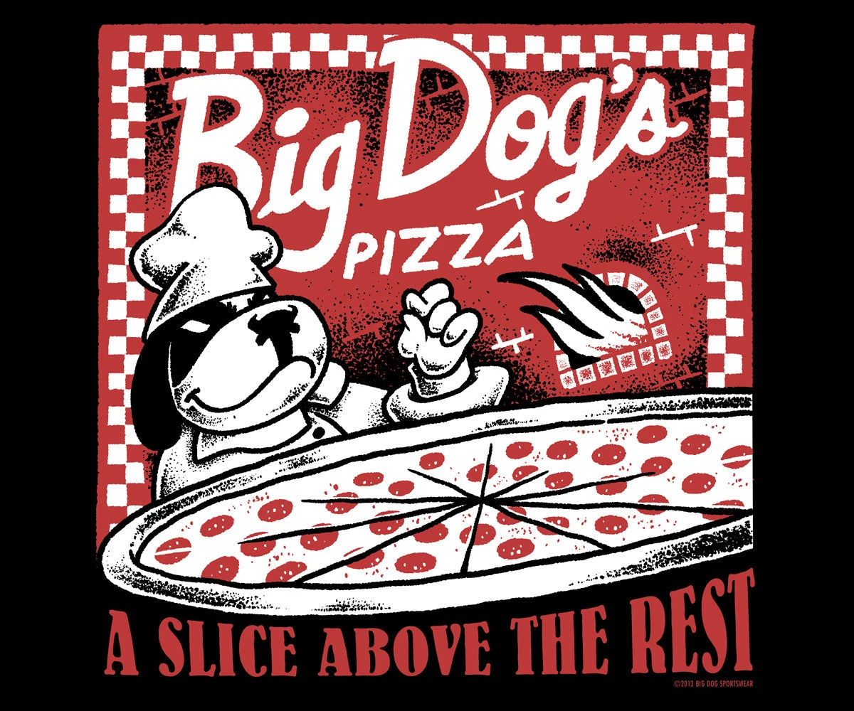 Big Dogs Pizza T-Shirt - Image 2