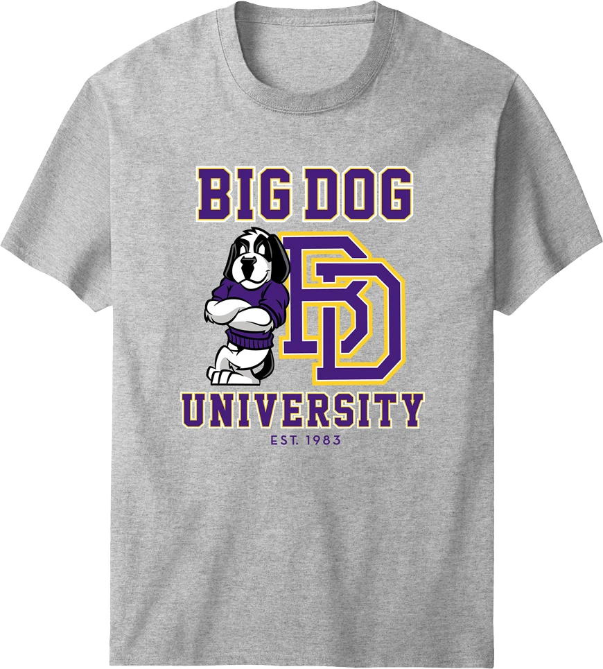 Bd University Purple Gold T-shirt