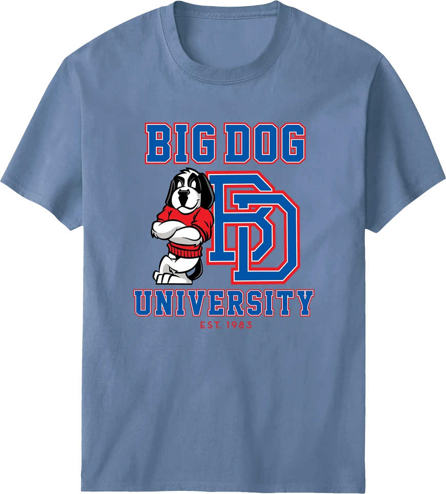 Bd University Red Blue T-shirt