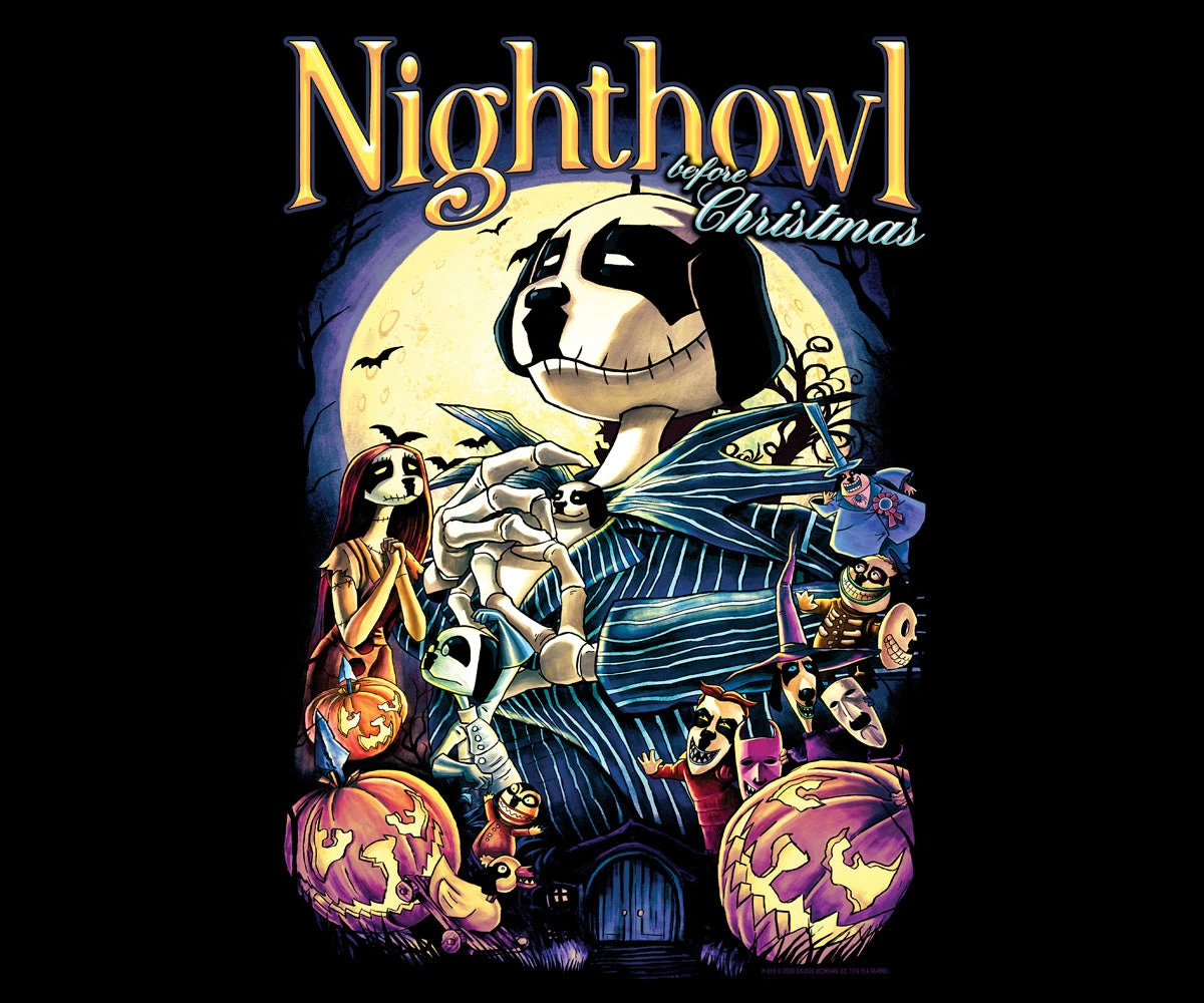 Nighthowl B4 Christmas T-shirt - Image 2