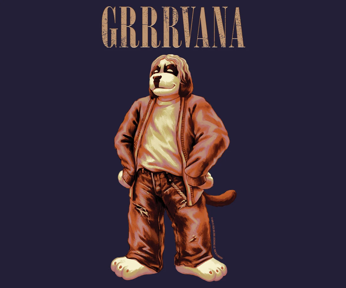 Grrrvana2 T-shirt - Image 2