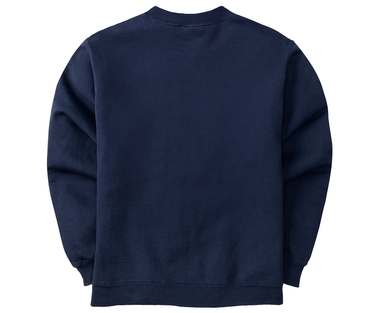 French Terry Fleece Embroidered Crew - Image 3